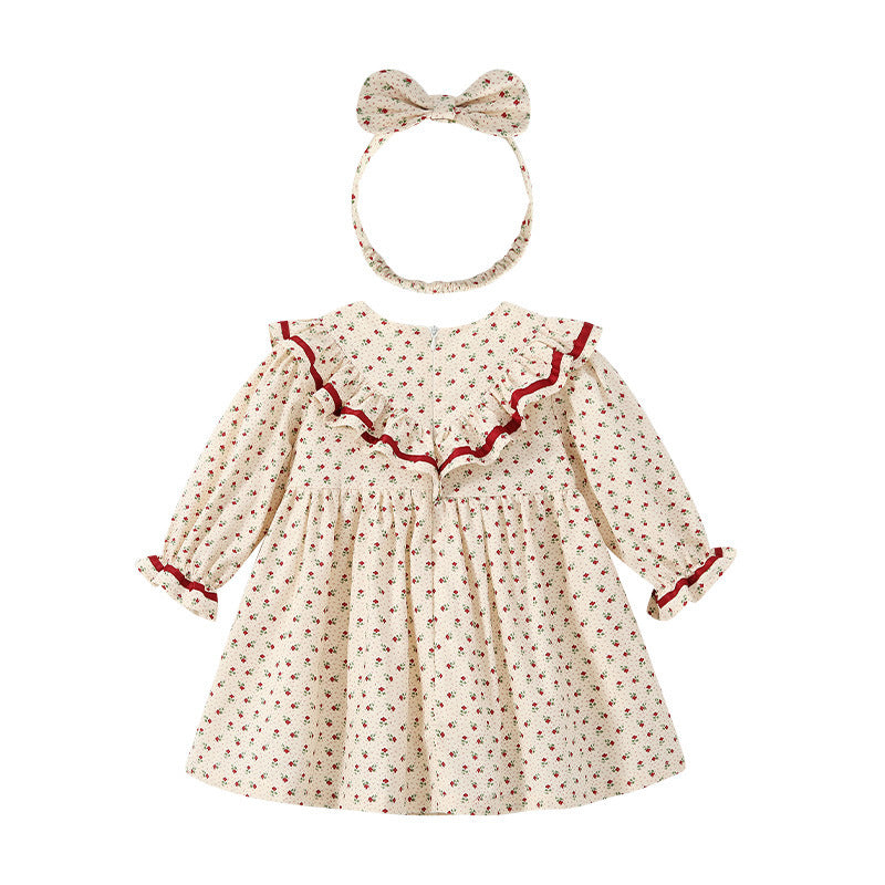 Girls' Spring Cotton Dress