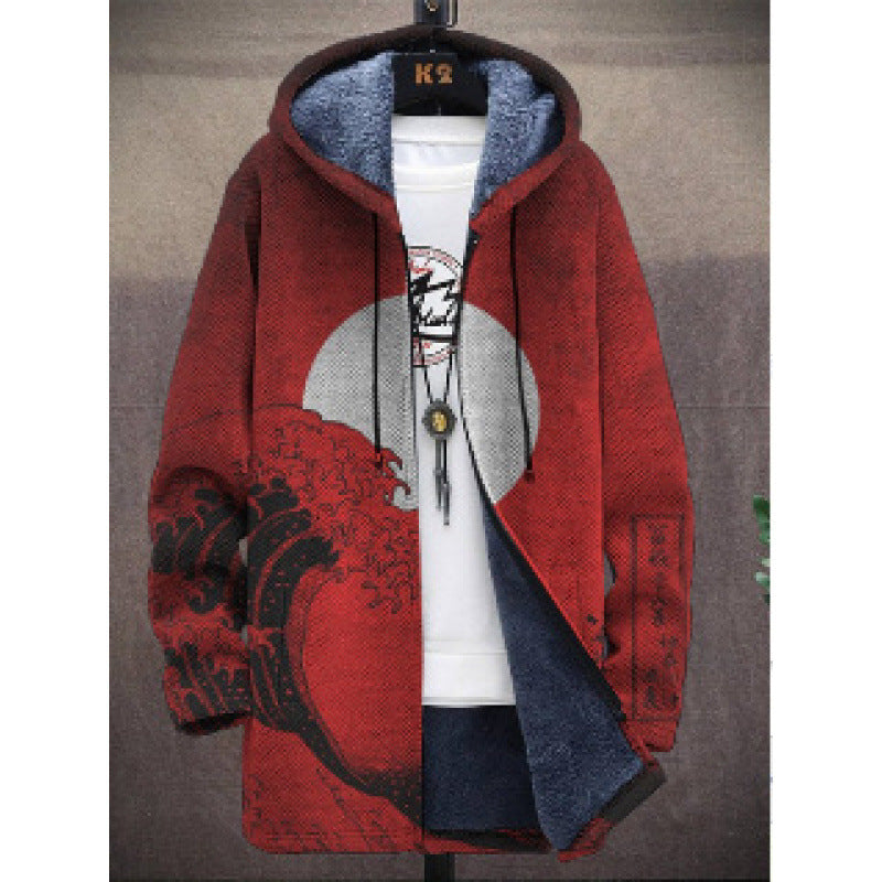 New Creative 3D Digital Printing Jacket For Men