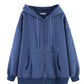 Loose Thickened Plus Fleece Hoodie For Women