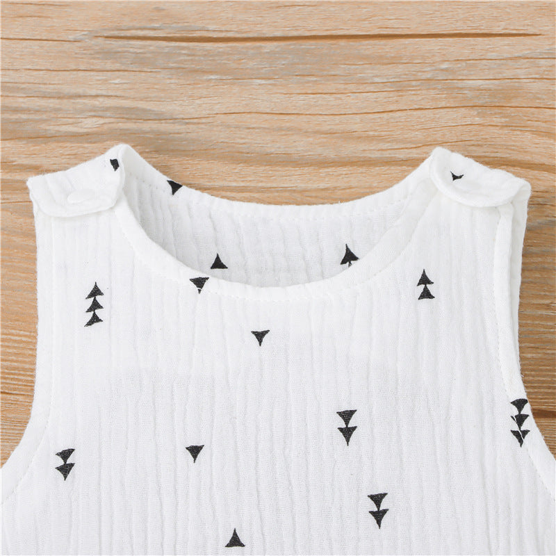Kid's Unisex Cotton Jumpsuit