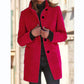 Standing Collar Woolen Coat