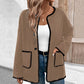 Women's Detailed Pocket Coat