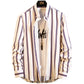 Men's Striped Sports Shirt