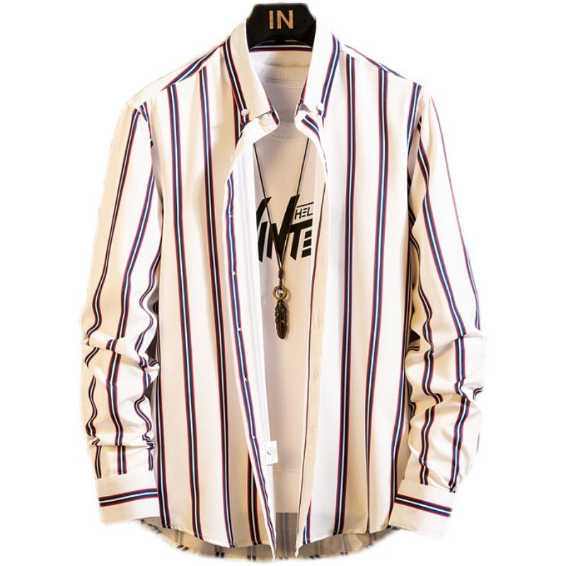 Men's Striped Sports Shirt