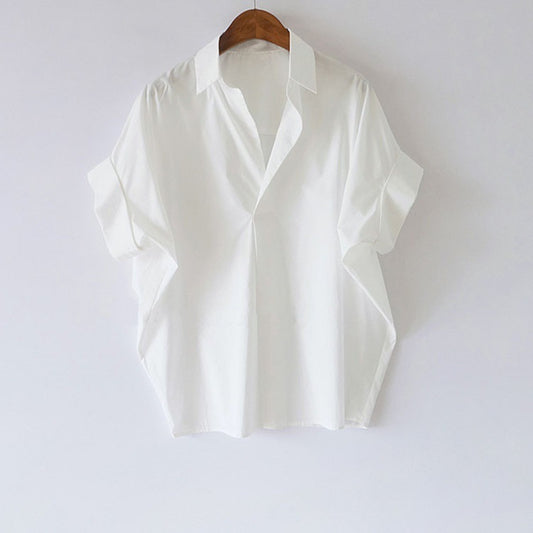 Women's Loose Batwing Sleeve Shirt