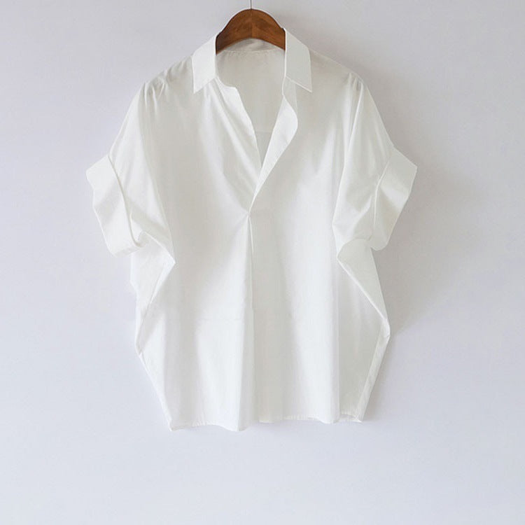 Women's Loose Batwing Sleeve Shirt
