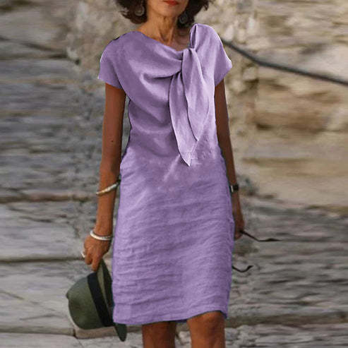 Women's Cotton Linen Dress