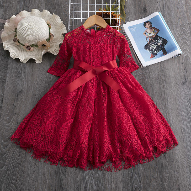 Little Girl's Big Girl Lace Dress