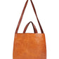 Women's Retro Leather Multi-functional Shoulder Bag