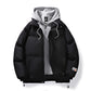 Men Hooded Cotton Jacket