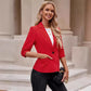 Women's Three-quarter Sleeve Suit Jacket