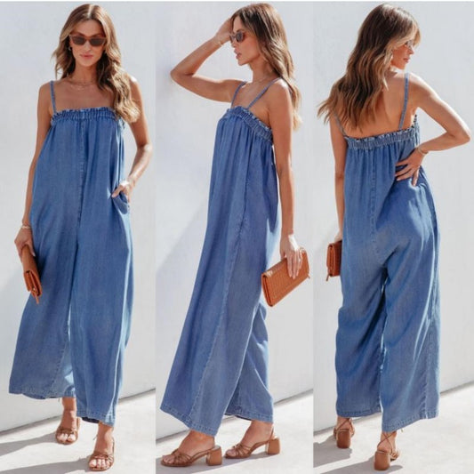 Women's Suspender Jumpsuit