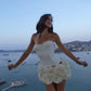 Adjustable Strapless Cocktail Dress