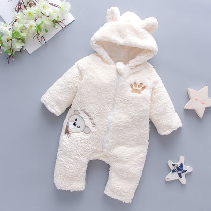Unisex Dear Baby Cotton Romper