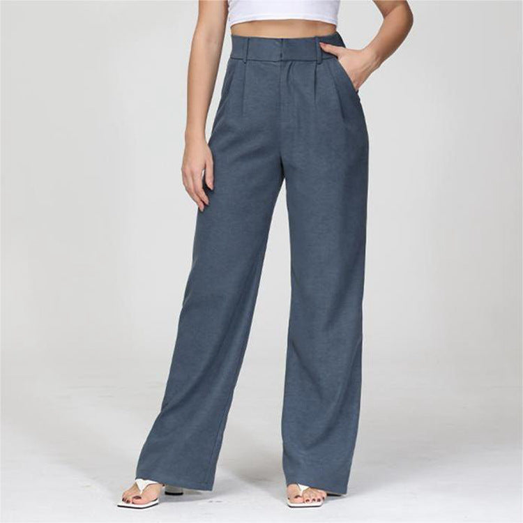 Women's High Waisted Trousers