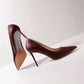 Ladies' Sheep Skin Stiletto Pumps