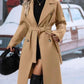 Double Breasted Belted Trench Coat