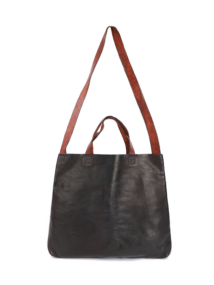 Women's Retro Leather Multi-functional Shoulder Bag