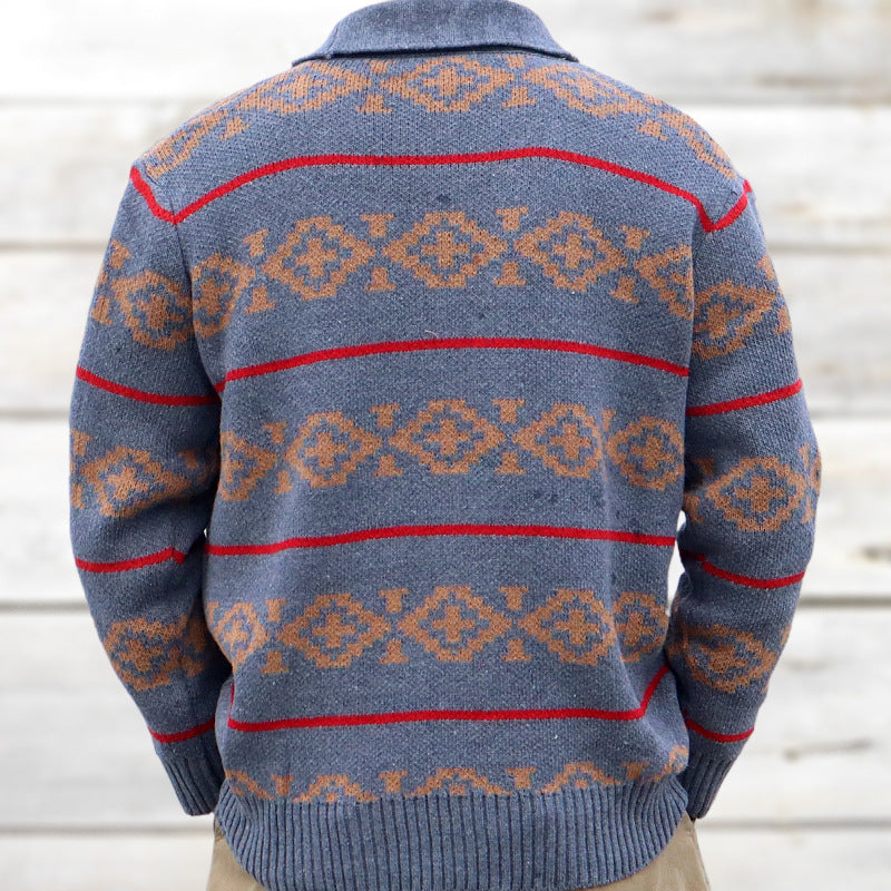 Men's Jacquard Sweater