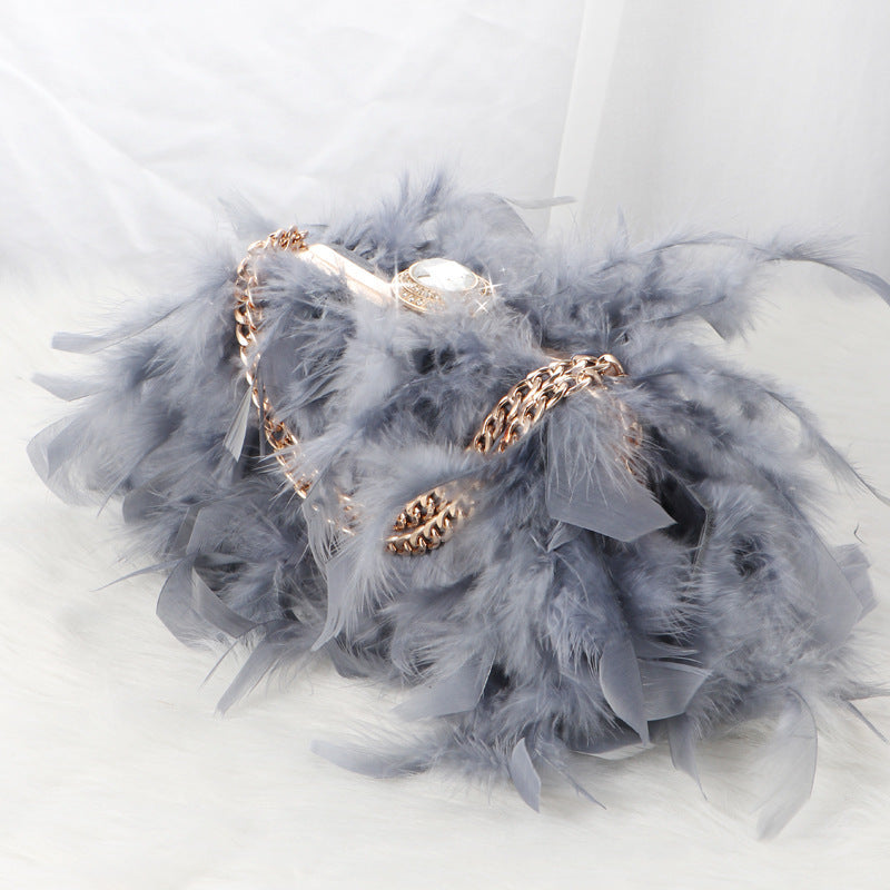 Rhinestone-encrusted Dinner Purse