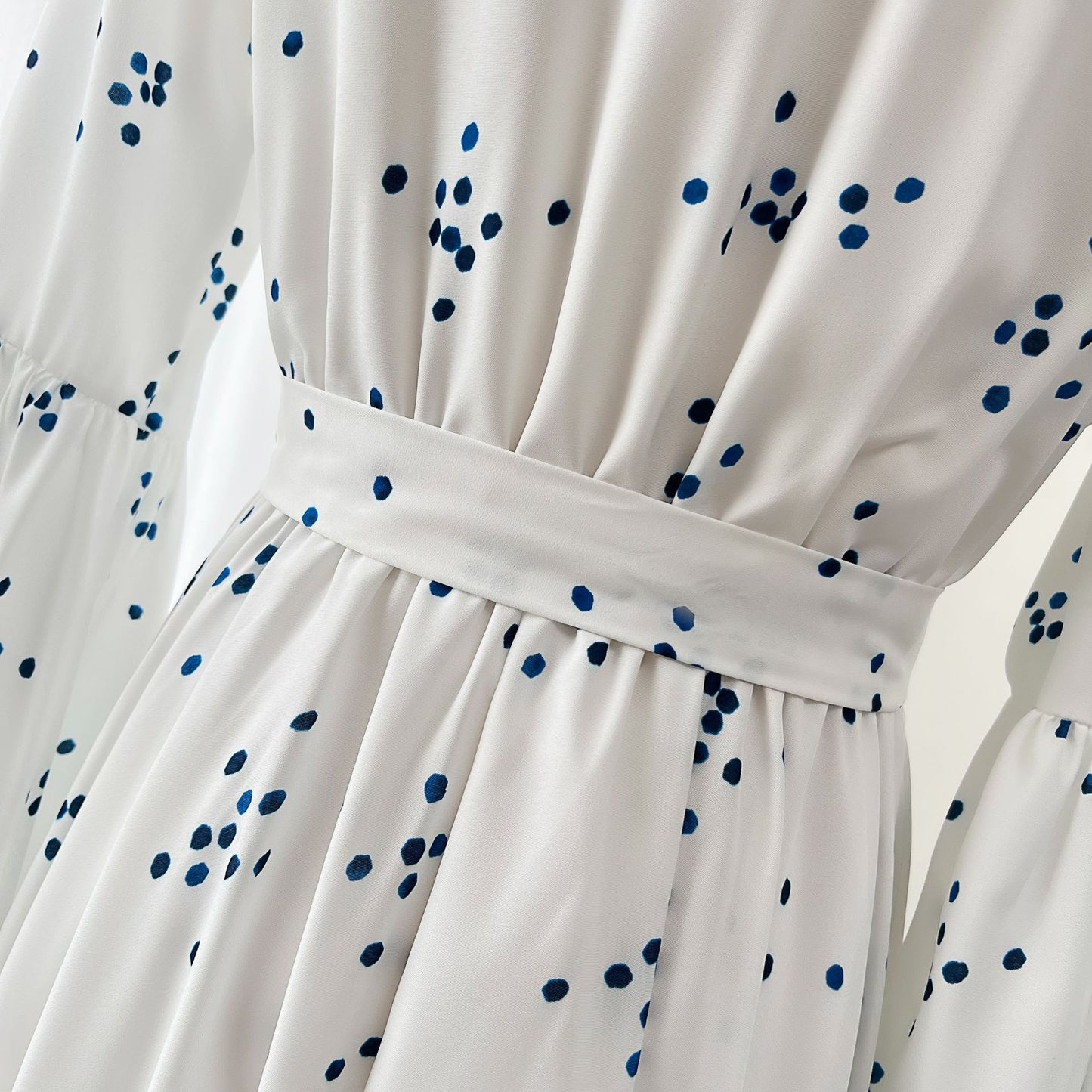 Ladies Swing Dress w/Ruffles