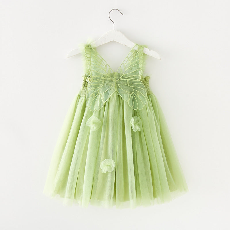 Girl's Butterfly Princess Petti Skirt