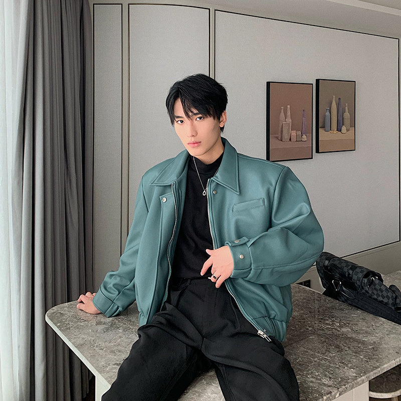 PU Leather Retro Jacket