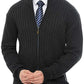 Formal Collar Knitted Sweater Cardigan For Men