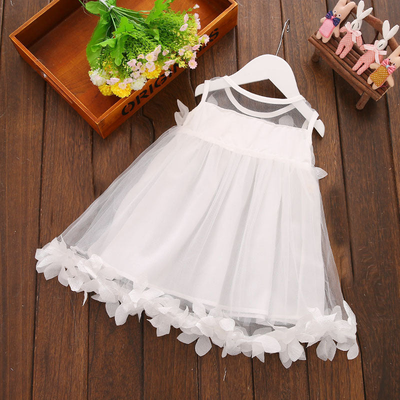 Girls' Lace Cappa Floral Dress | Ajanka Inc.