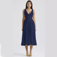 Women's A-line Pleated Dress