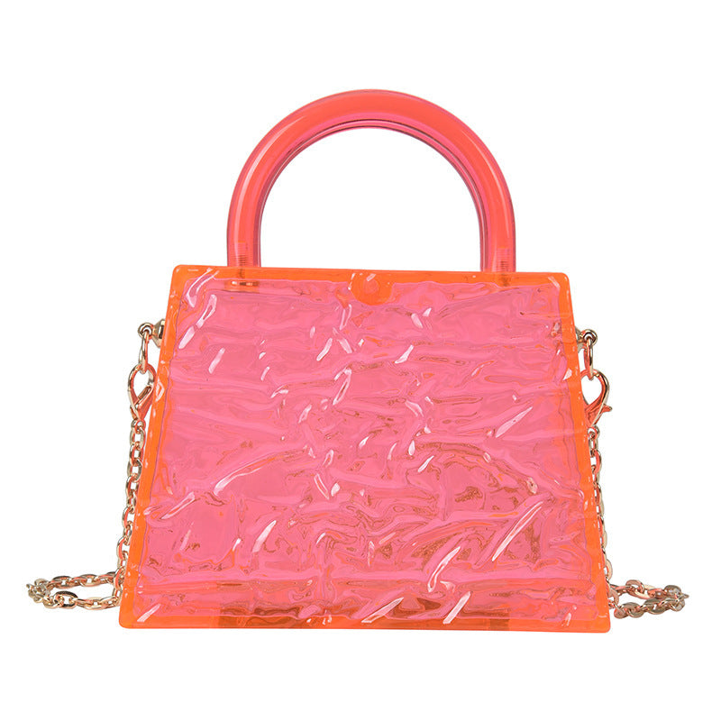 Mini Transparent Chain Bag