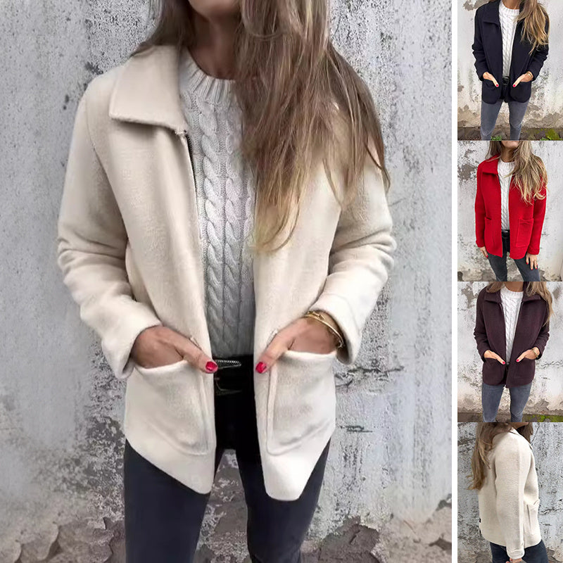 Women's Zippered Fall Jacket