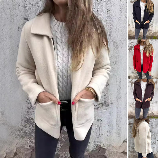 Women's Zippered Fall Jacket