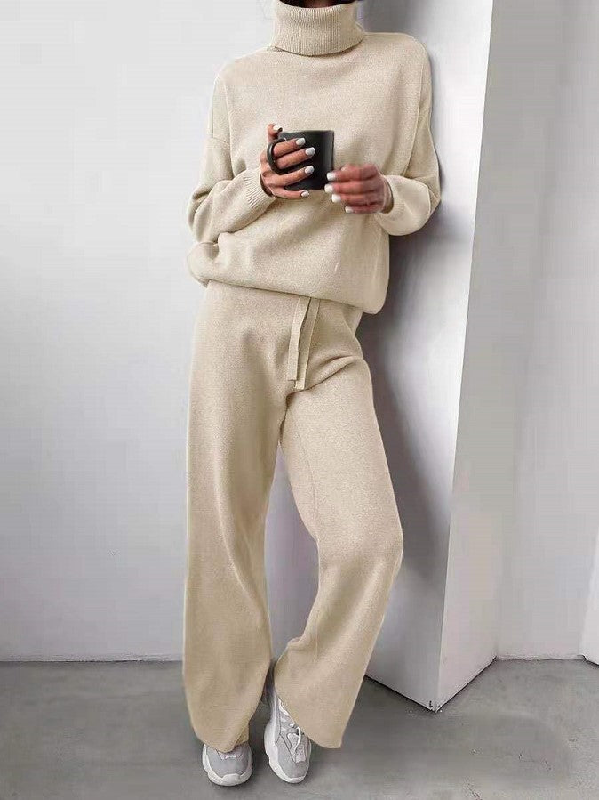 2 Pcs Drawstring Lounge Set