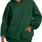 Solid Color Oversized Hoodie For Women