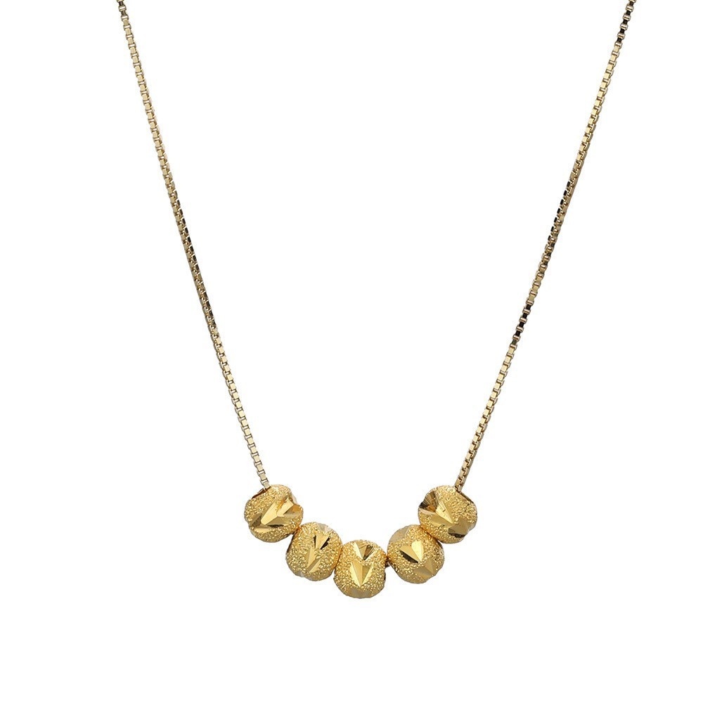 Heart-shaped Lucky Beads Bracelet / Necklace