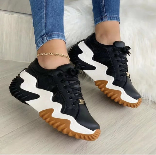 Women's  sponge cake Heel  Sneakers