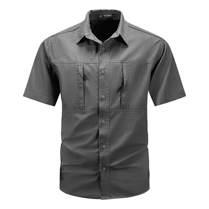 Cotton Leisure Short Sleeve Shirt
