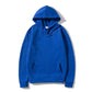 Cotton Fleece Solid Color Hoodie For Women