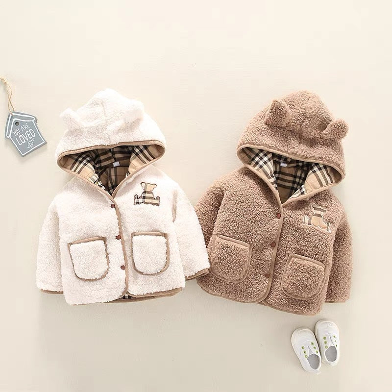 Baby's  Cashmere Lined Jacket