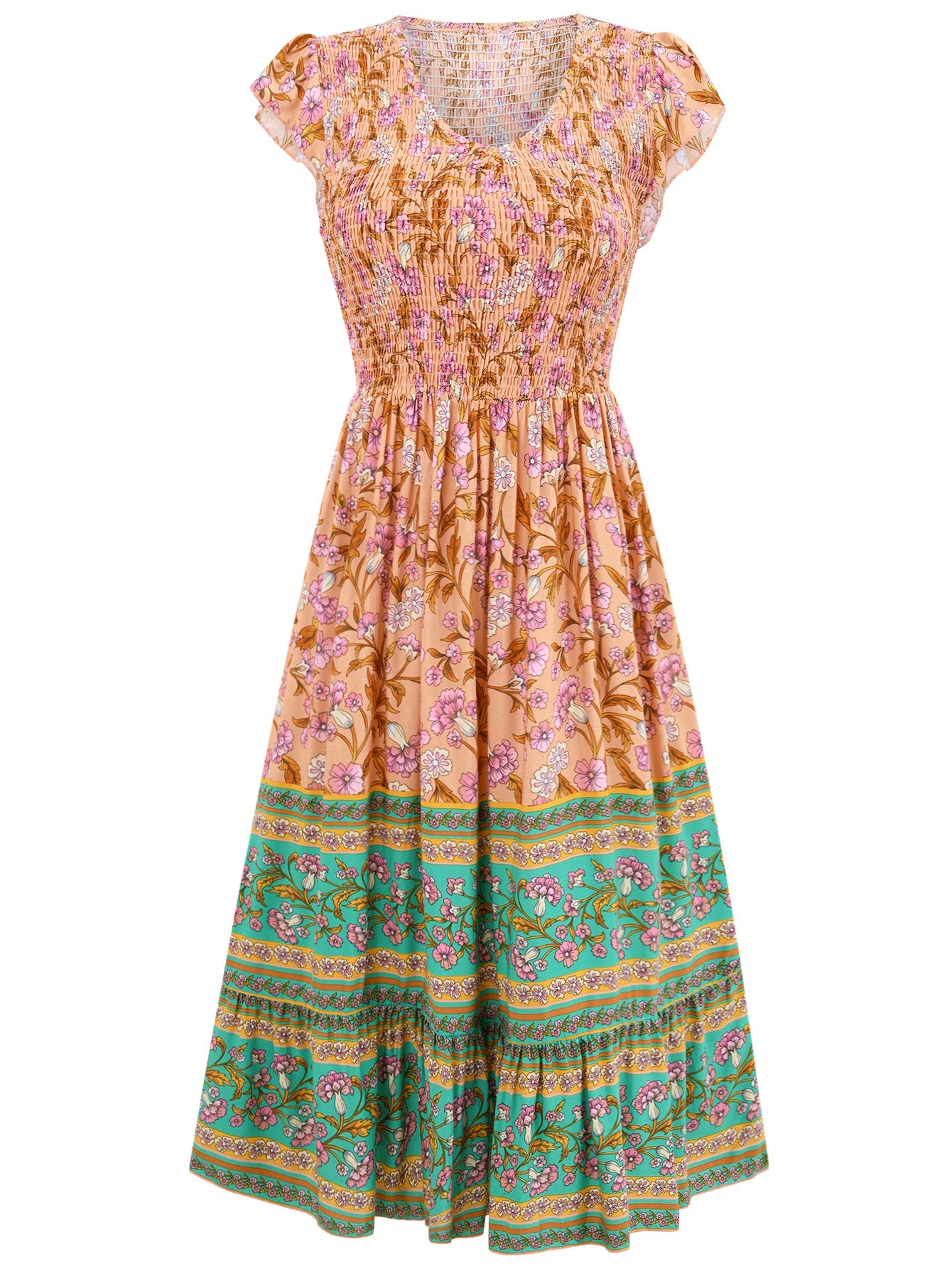 Summer Bohemian  Beach Dress
