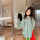 Girls' Cotton Dress w/Bow