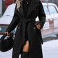 Double Breasted Belted Trench Coat