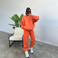 2 Pcs Sports Suits with  Drawstring Trousers