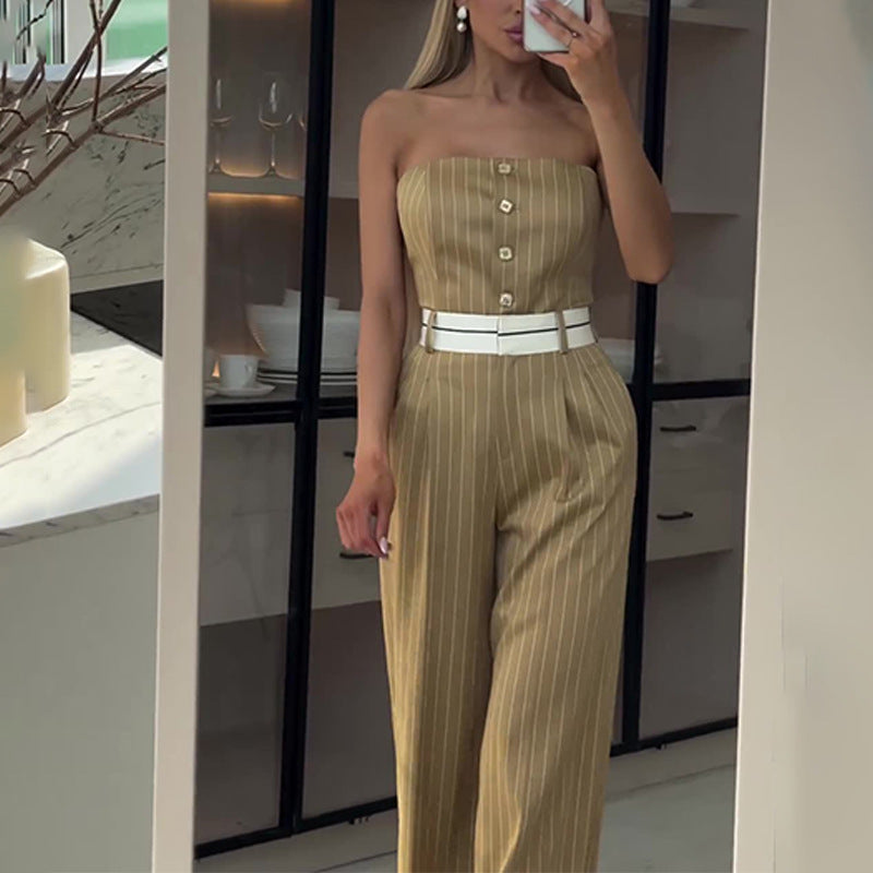 Ladies Tube Top Jumpsuit