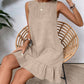 Summer Ruffle Dress Fashion Loose Sleeveless Straight Beach Dresses For Women