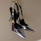 Women's Rhinestone High Heels