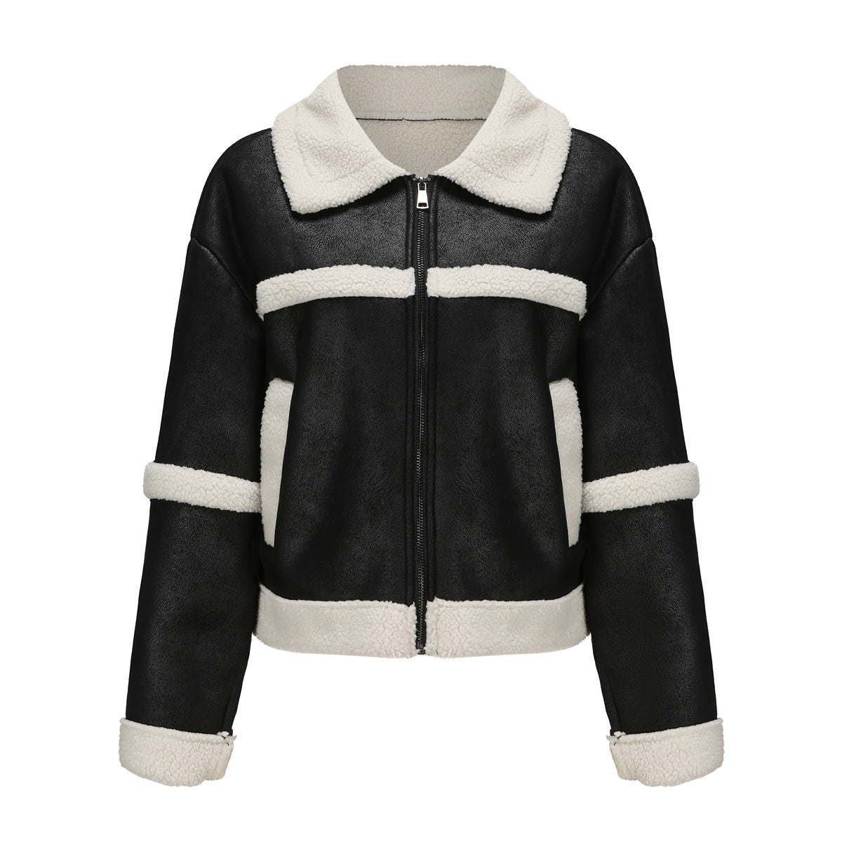 Women's Suede Fleece Jacket