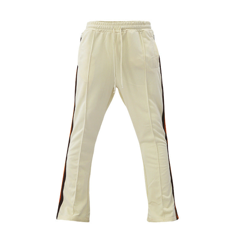 Men's Side Stripe Flared Pants