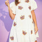 Women's Queen Puff Sleeve Dress